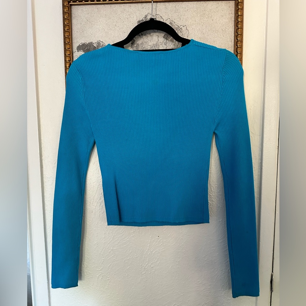 Zara Ribbed Top - Picture 2 of 2